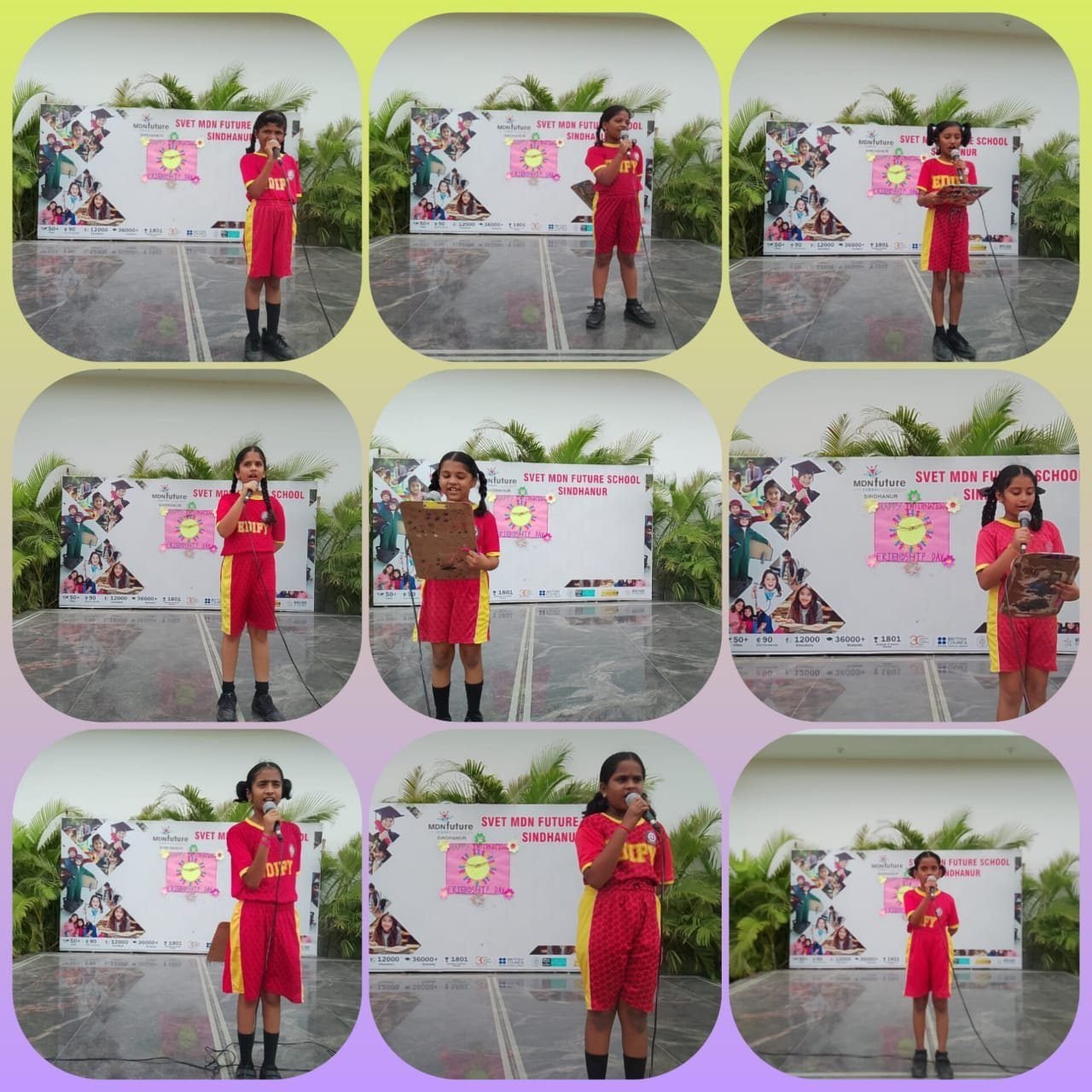 Sports day winners